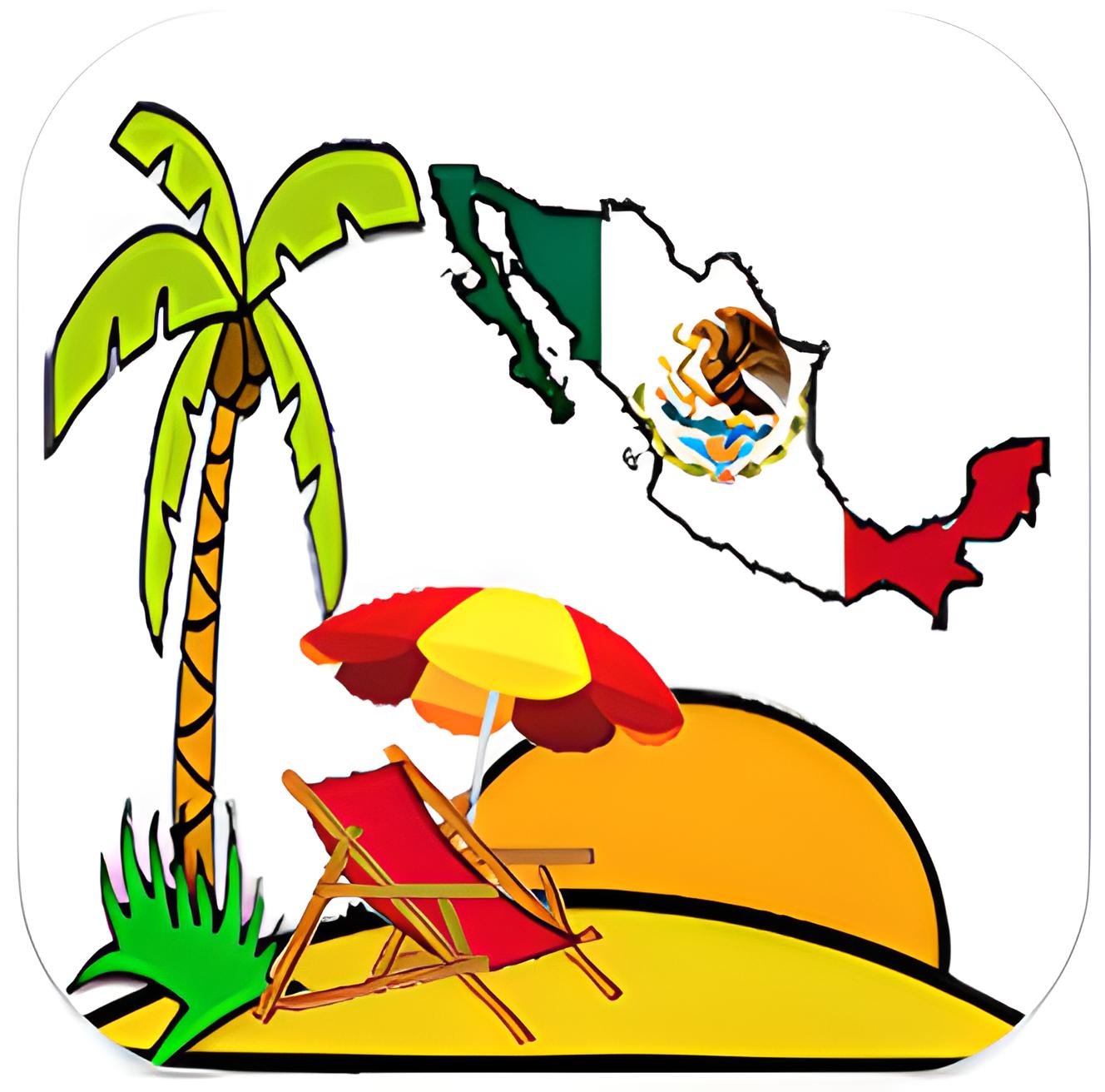 app móvil playas de mexico en portafolio de timo ruiz